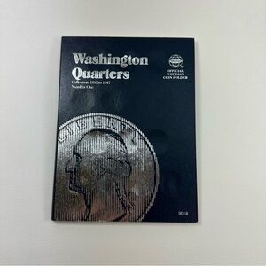 Whitman Washington Quarters Collection 1932-1947 Number One Album New 9018